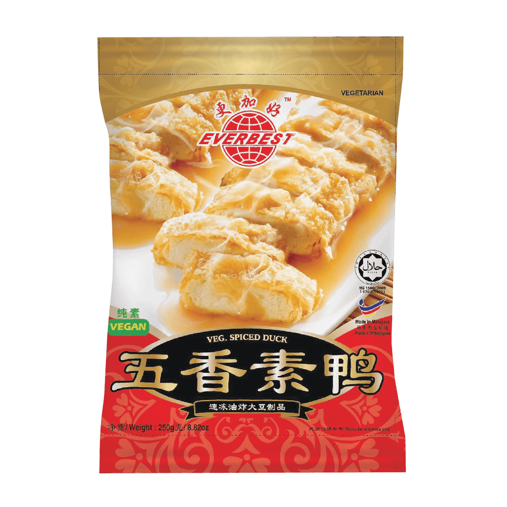 Everbest Vegetarian Spiced Duck 250g - Longdan Online Supermarket