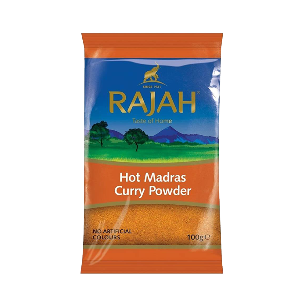 RAJAH Hot Madras Curry Powder 100g
