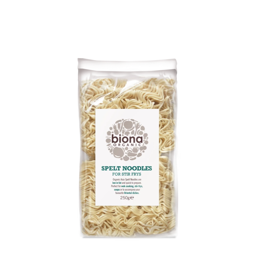 BIONA Organic Spelt Asia Noodles 250g - Longdan Online Supermarket