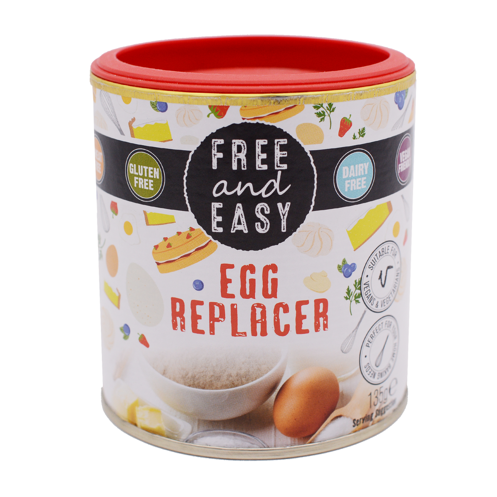 Free and Easy Organic Vegan Egg Replacer 135g - Longdan Online Supermarket