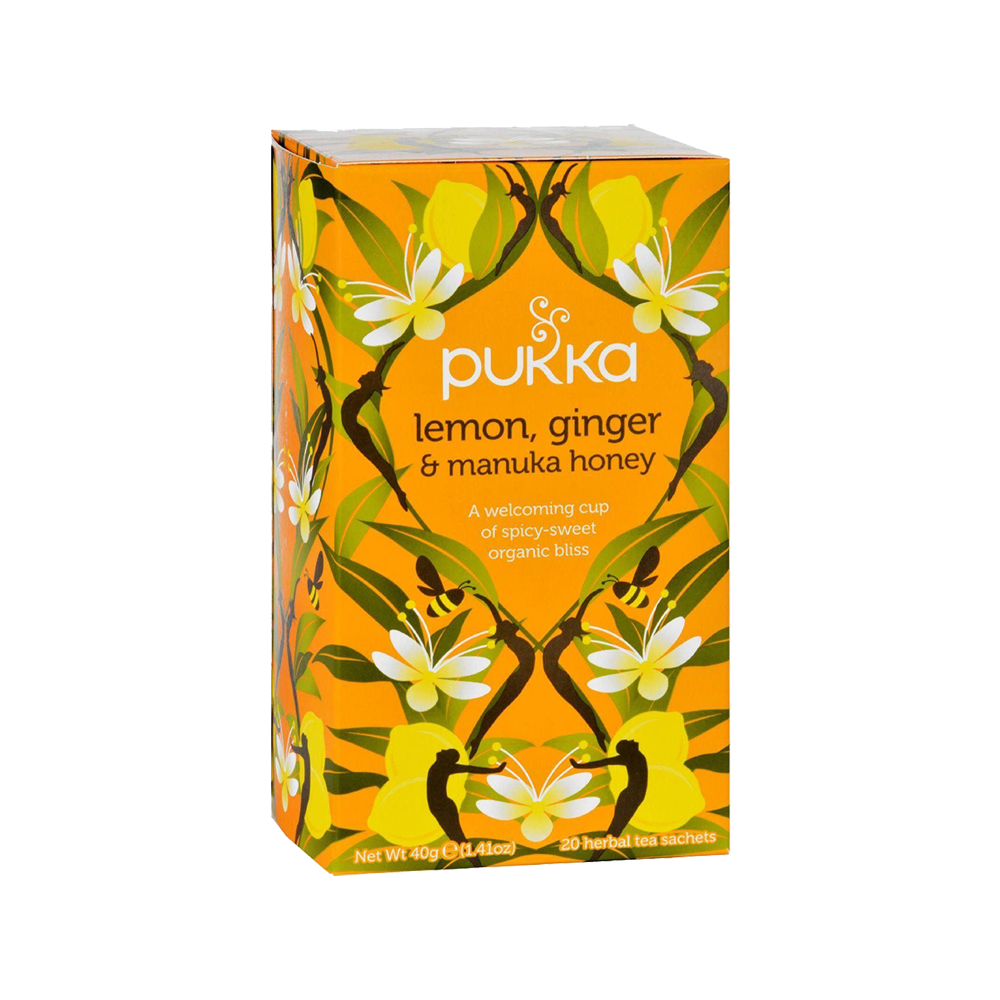 PUKKA Lemon & Ginger - Manuka 40g