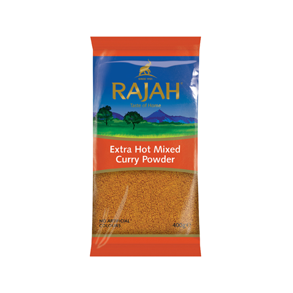 RAJAH Ground Xhot Mixed Curry Powder 400g