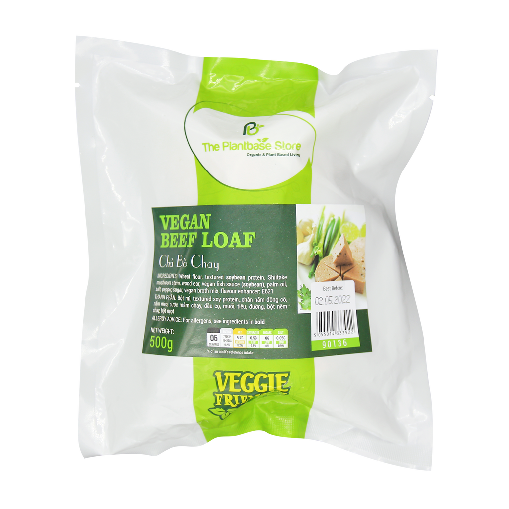 The Plantbase Store Vegan Beef Loaf 500g - Longdan Online Supermarket
