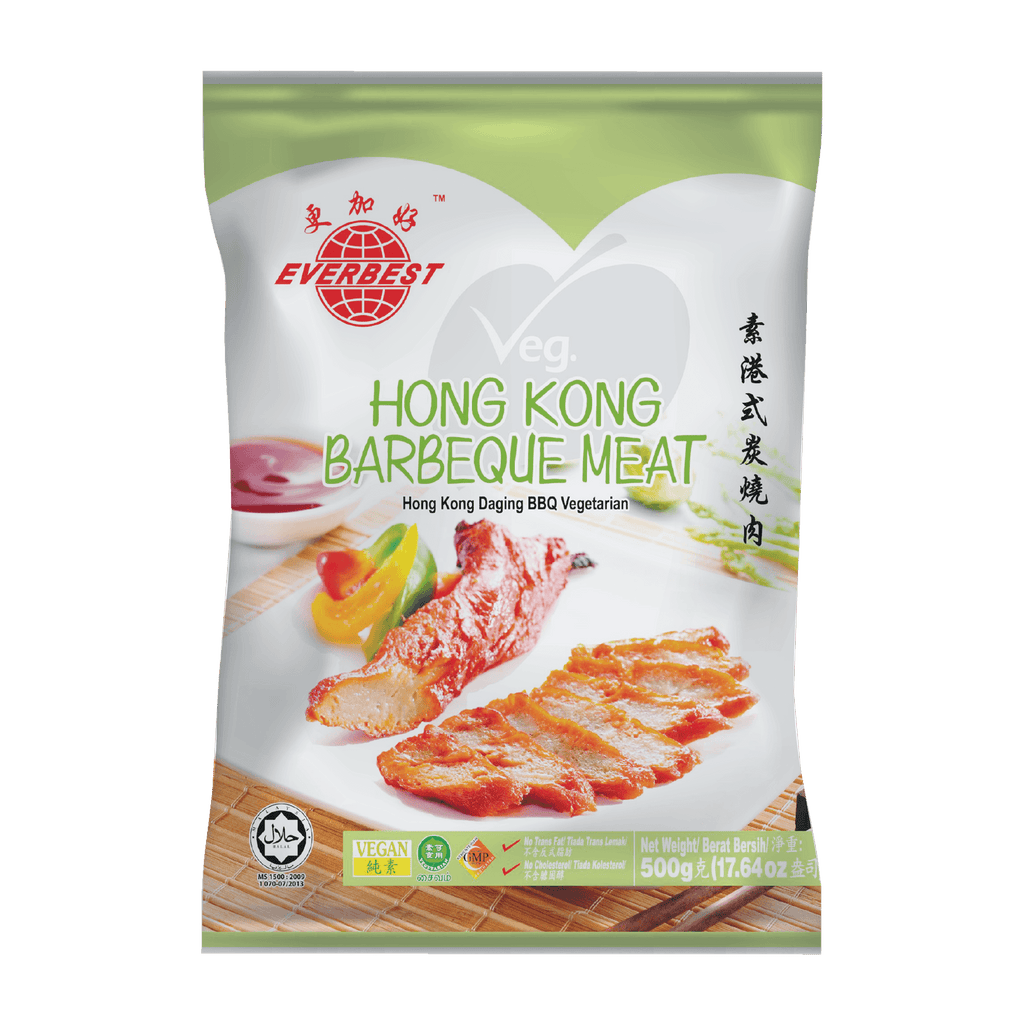 Everbest Vegetarian Hong Kong Char Siew 500g - Longdan Online Supermarket
