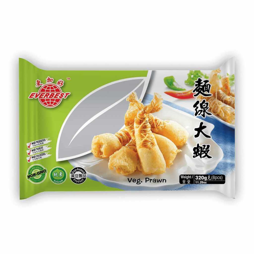 Everbest Vegetarian Prawn 320g - Longdan Online Supermarket
