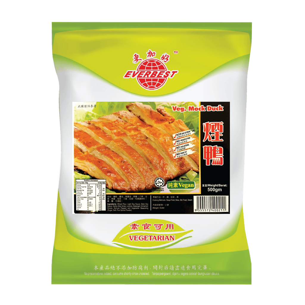 Everbest Vegetarian Mock Duck 500g - Longdan Online Supermarket