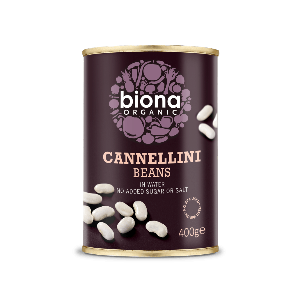 BIONA Organic Cannellini Beans 400g - Longdan Online Supermarket